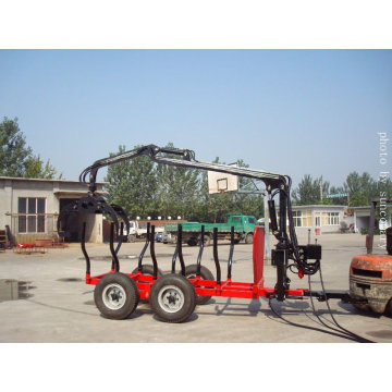 8T Trailer with Crane